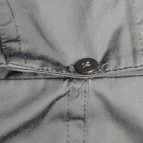 Michael Kors Black Hooded Raincoat Clip Closures - Picture 9 of 16